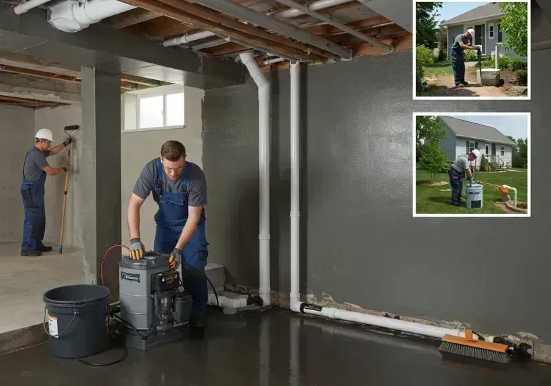 Basement Waterproofing and Flood Prevention process in Morris, IL